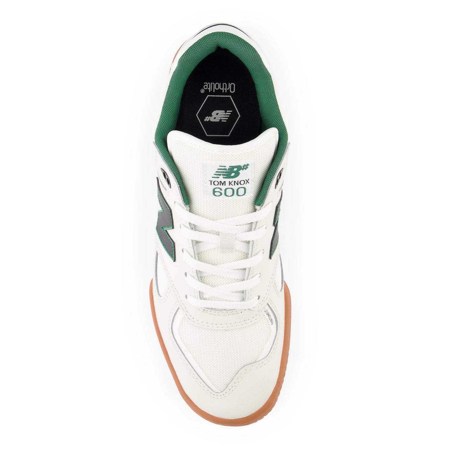 New Balance Numeric 'Tom Knox 600' Skate Shoes (White / Green)
