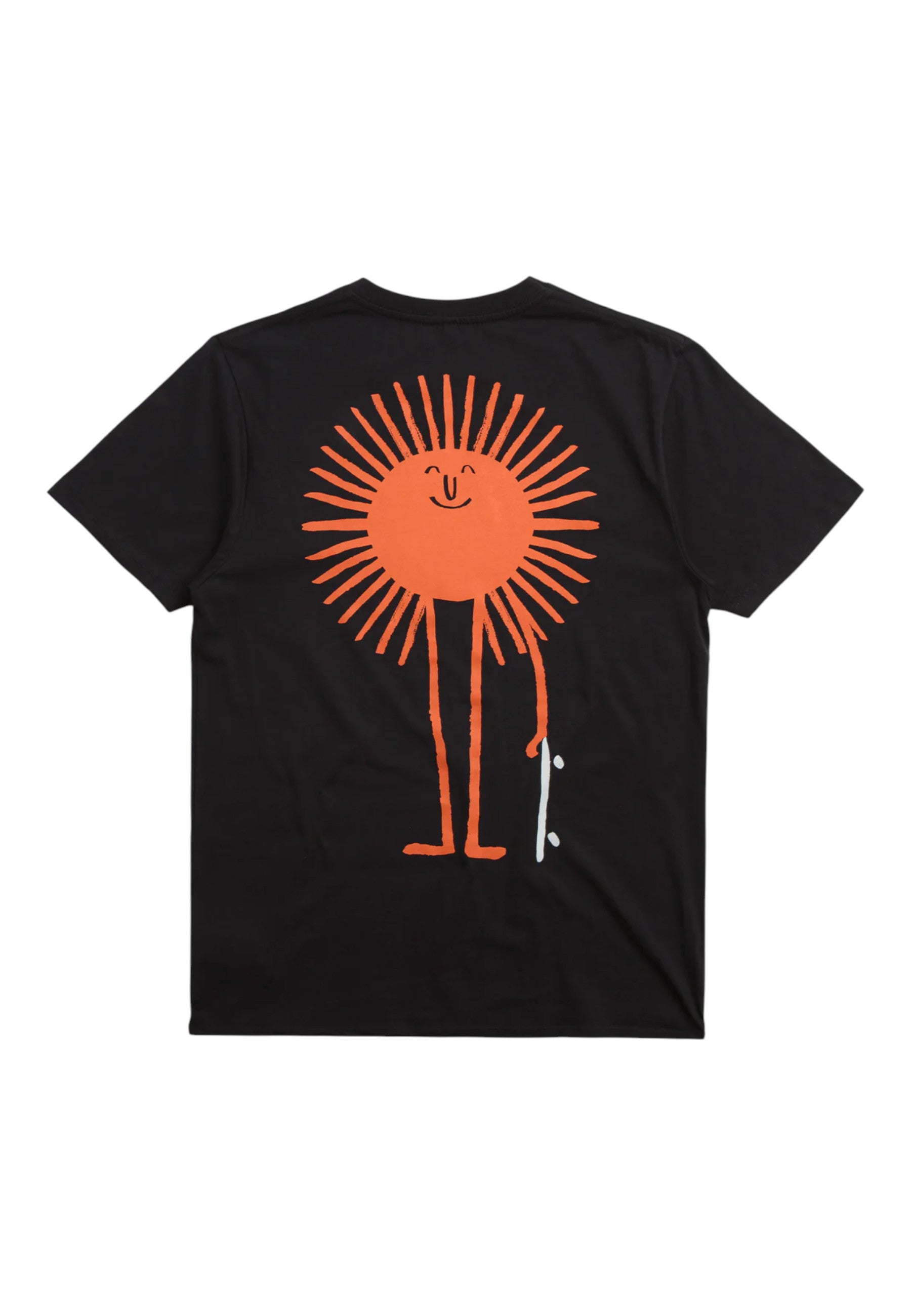 SkatePal 'Sun' T-Shirt (Black)