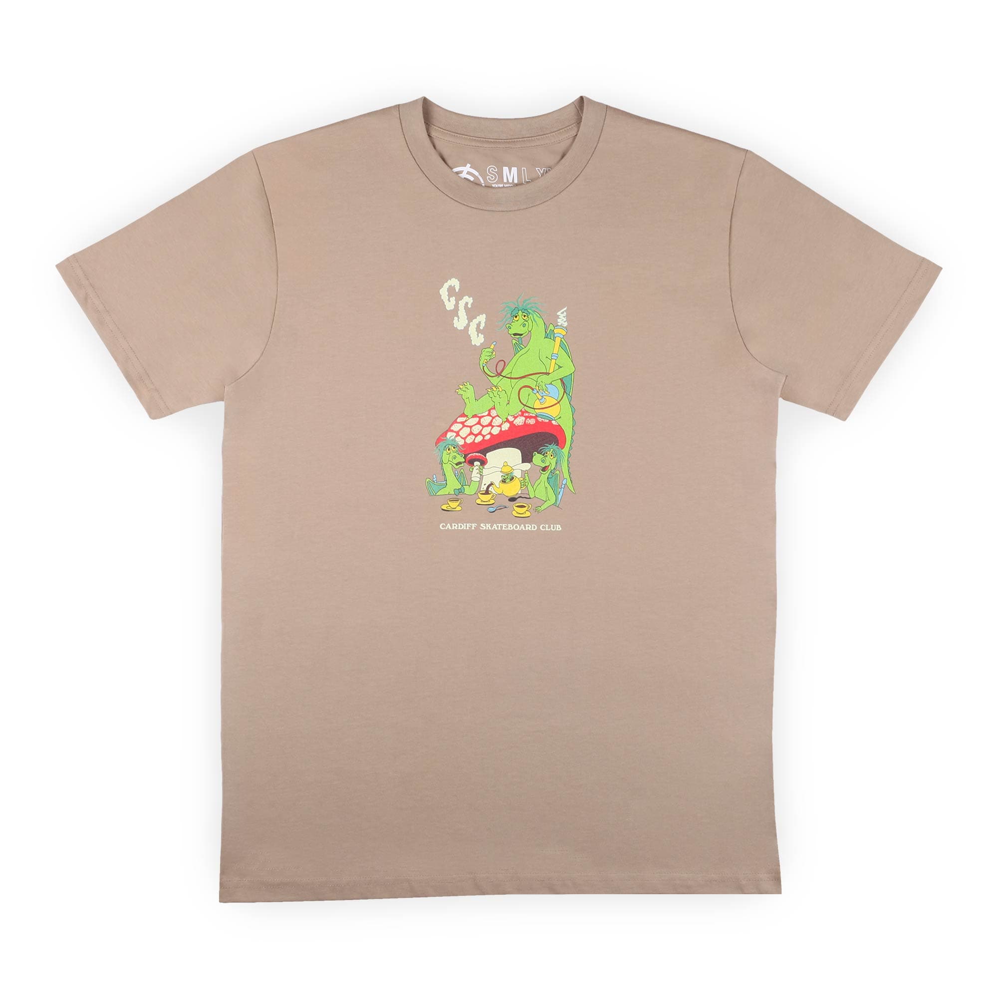 CSC 'Shrooms' T-Shirt (Sand)