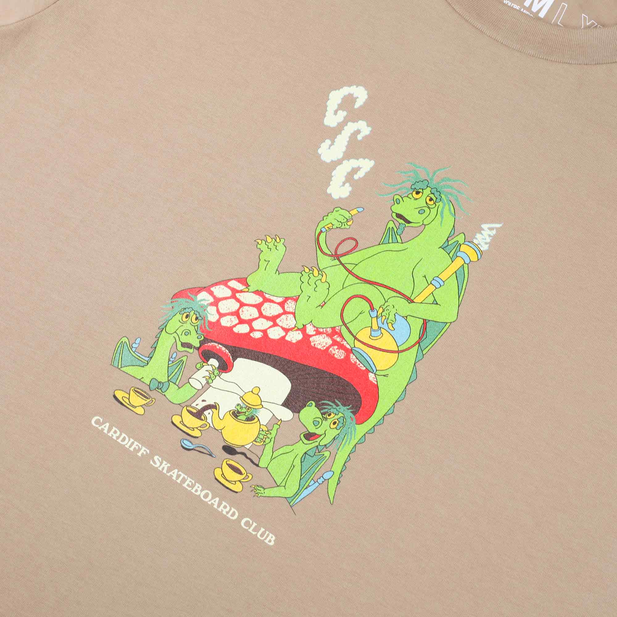 CSC 'Shrooms' T-Shirt (Sand)