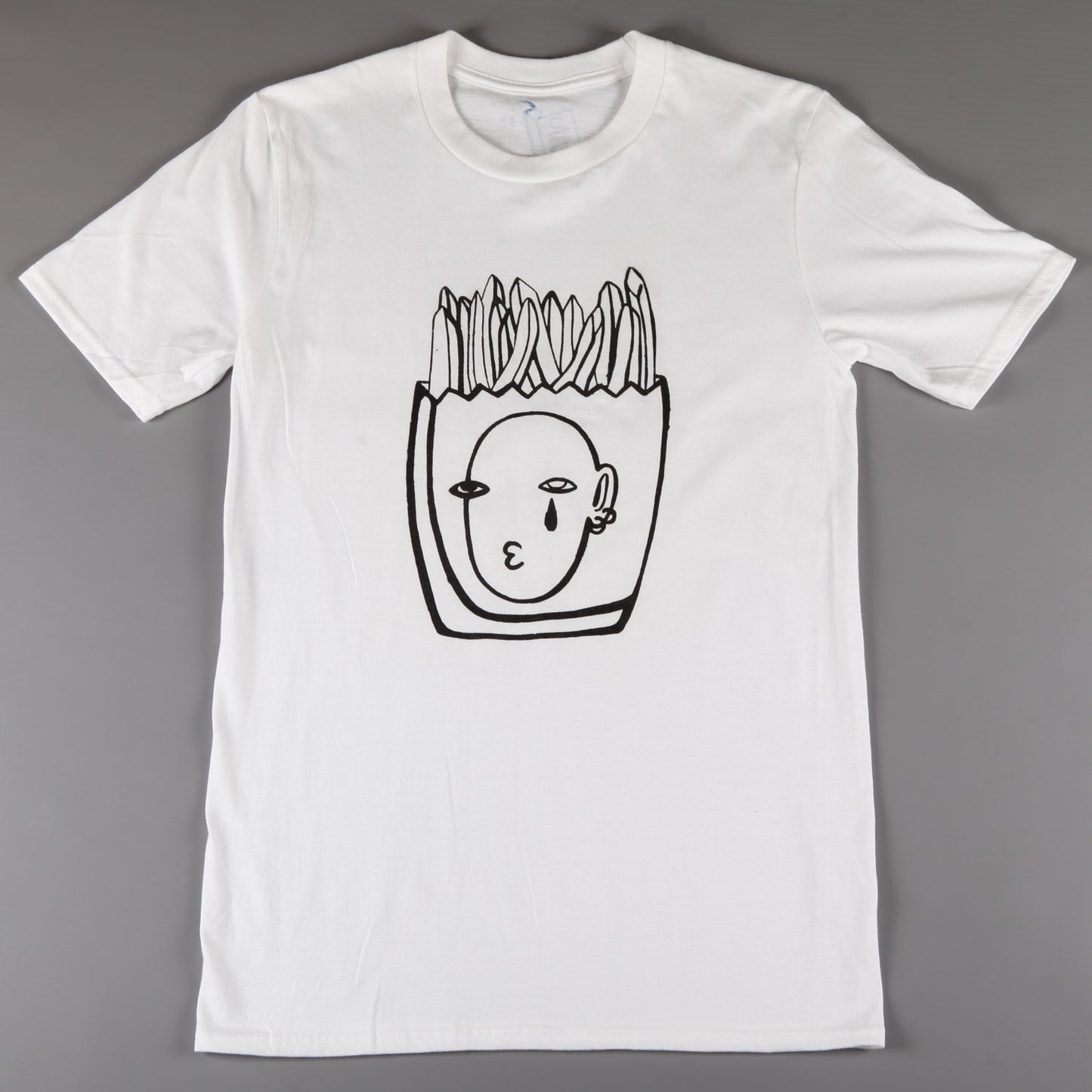 2SOFTiez 'Fries Man' T-Shirt (White)