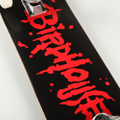 Birdhouse 'Blood Logo' 8" Complete Skateboard (Black / Red)