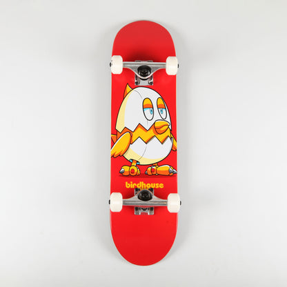 Birdhouse 'Chicken' 7.38" Mini Complete Skateboard (Red)