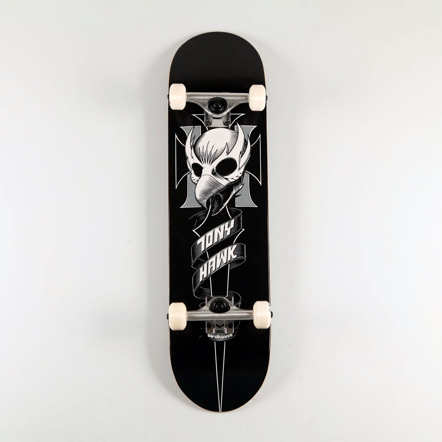 Birdhouse 'Crest' 8" Complete Skateboard (Black)