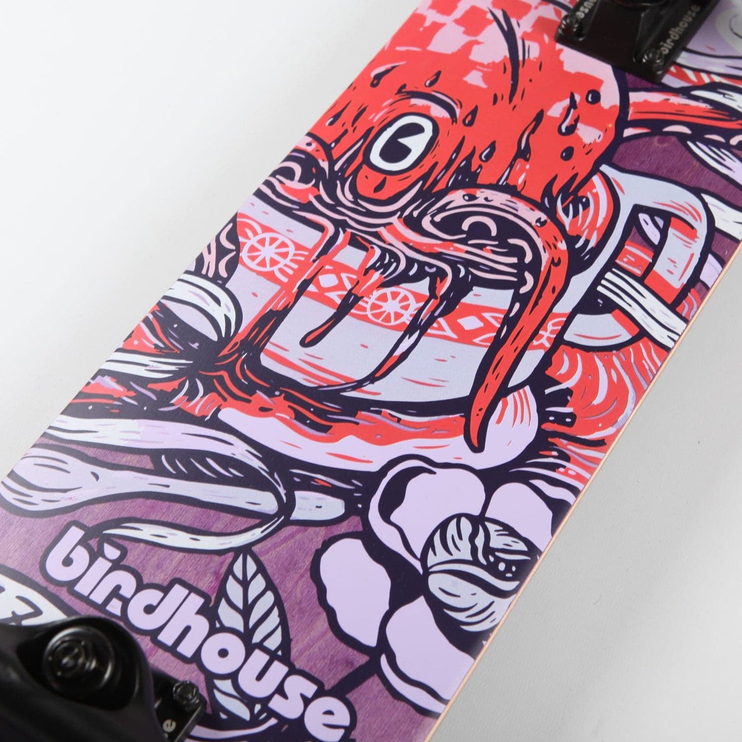 Birdhouse 'Lizzie Armanto Favourites' 7.75" Complete Skateboard (Purple)