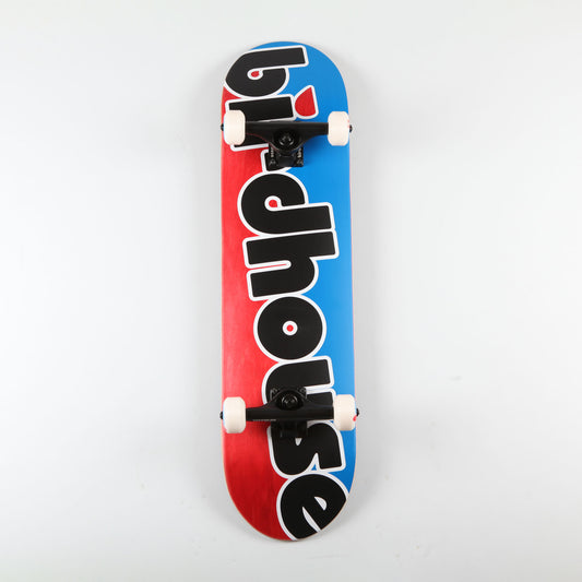 Birdhouse 'Toy Logo' 8" Complete Skateboard (Blue / Red)