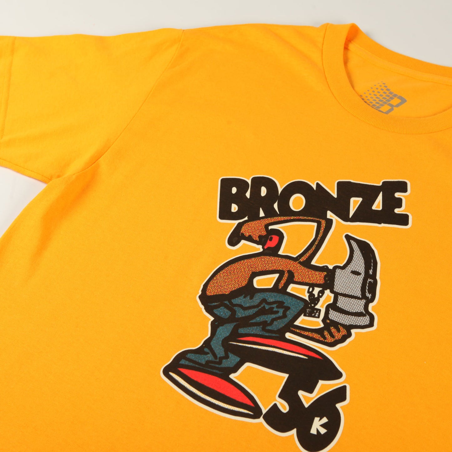 Bronze 56k 'Hammer Head' T-Shirt (Gold)