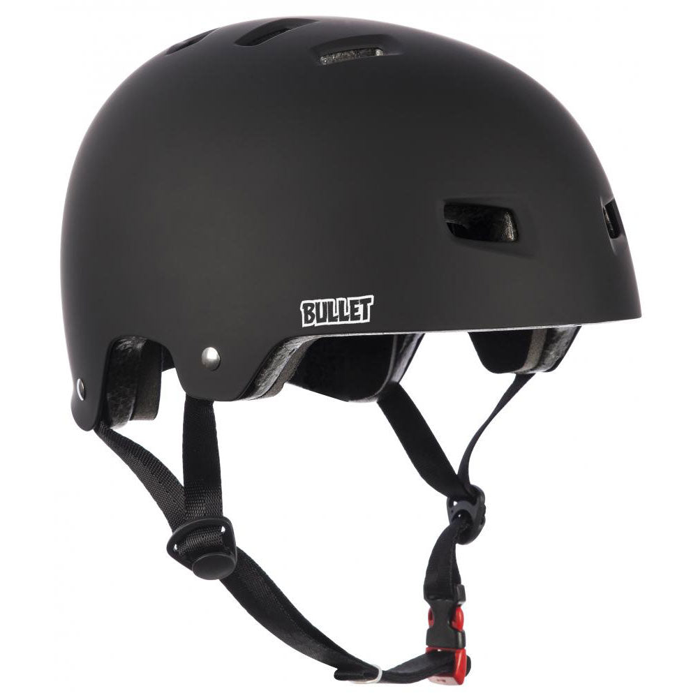 Bullet 'Deluxe' Kids Helmet (Matt Black) - CSC Store