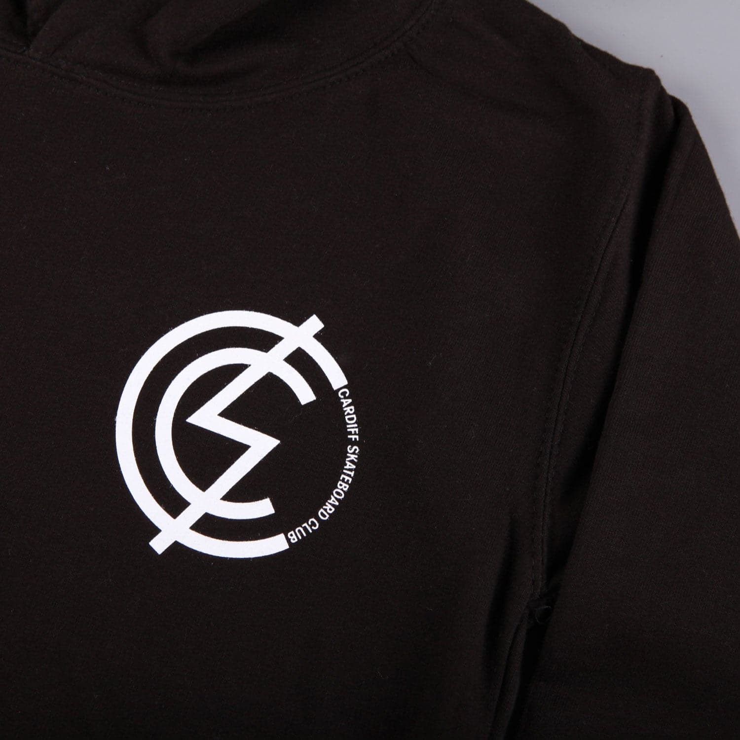 CSC 'Mod Chest' Kids Hood (Black / White) - CSC Store