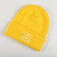 Carve Wicked 'Logo' Embroidered Beanie (Yellow)