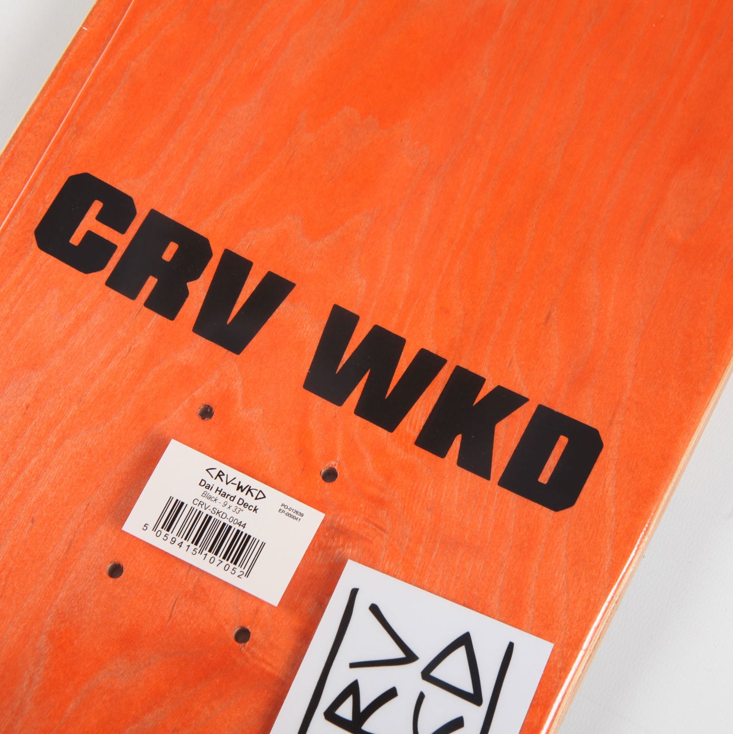 Carve Wicked 'Dai Hard' 9" Deck