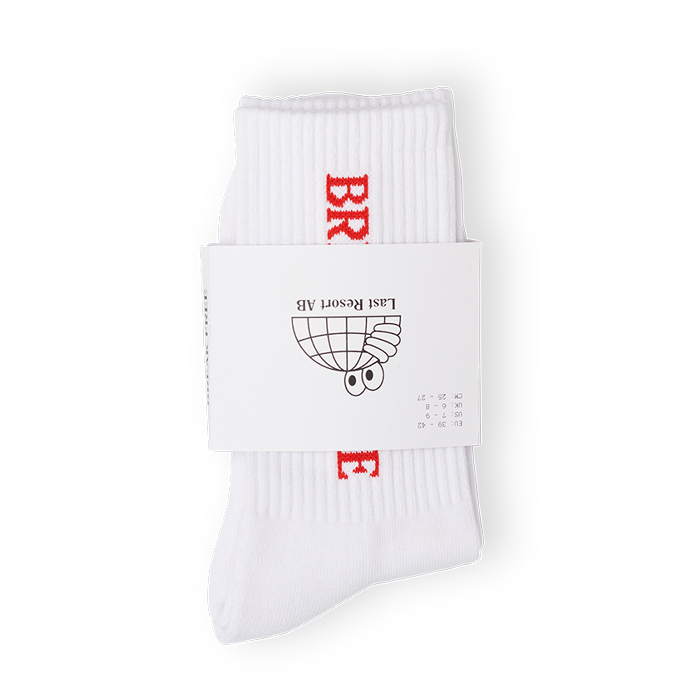 Last Resort 'Break Free' Socks (White)