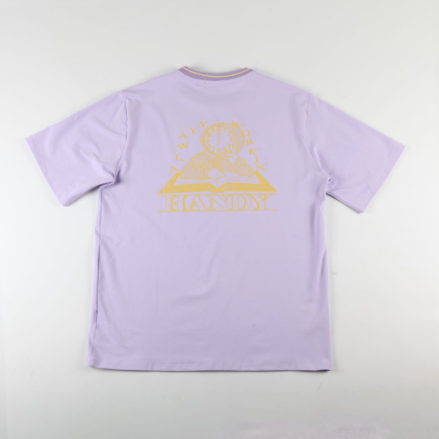 Handy 'Always Working' T-Shirt (Lavender)