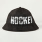 Hockey 'Crinkle' Bell Bucket Hat (Black / 3M Print)
