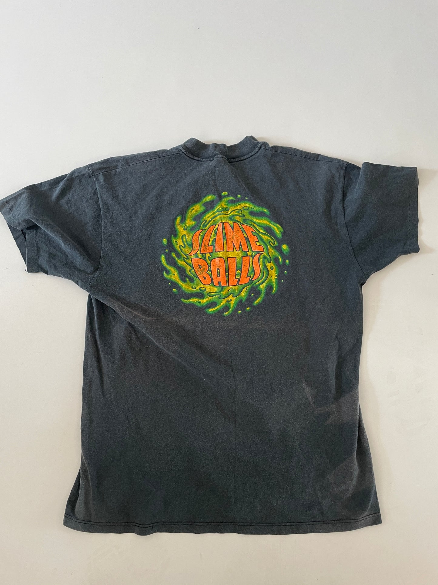 Santa Cruz 'Slime Balls' T-Shirt VINTAGE 80s