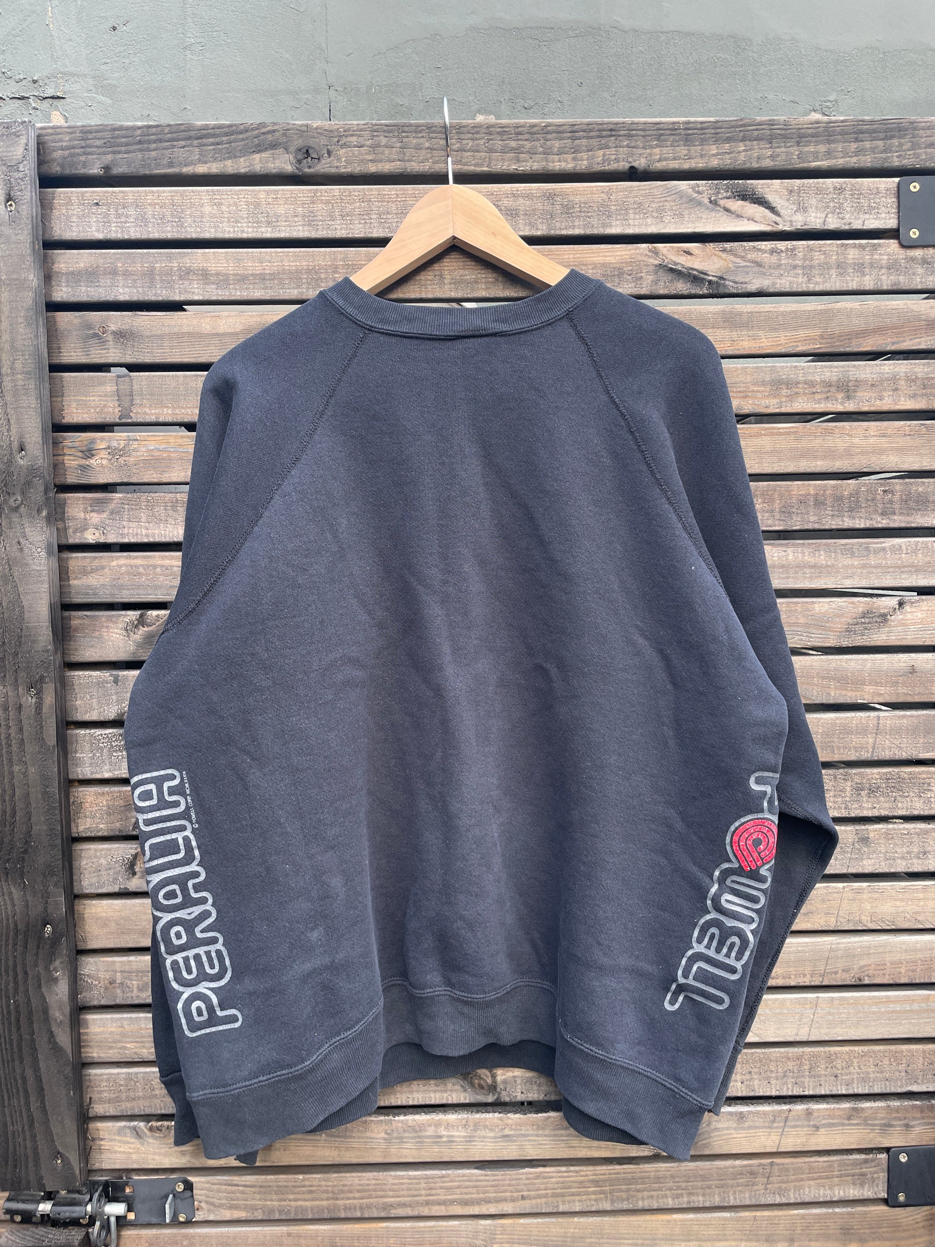 Powell Peralta logo sweatshirt 90s 80s XL Black