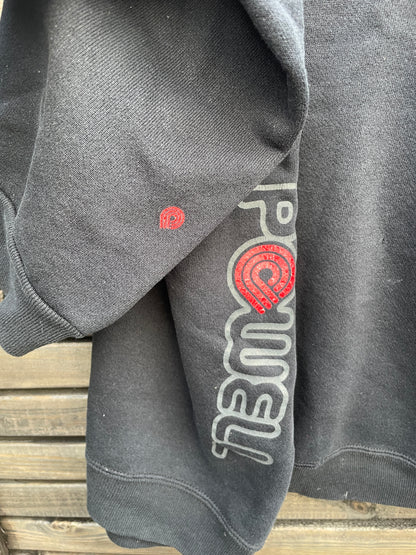 Powell Peralta logo sweatshirt 90s 80s XL Black