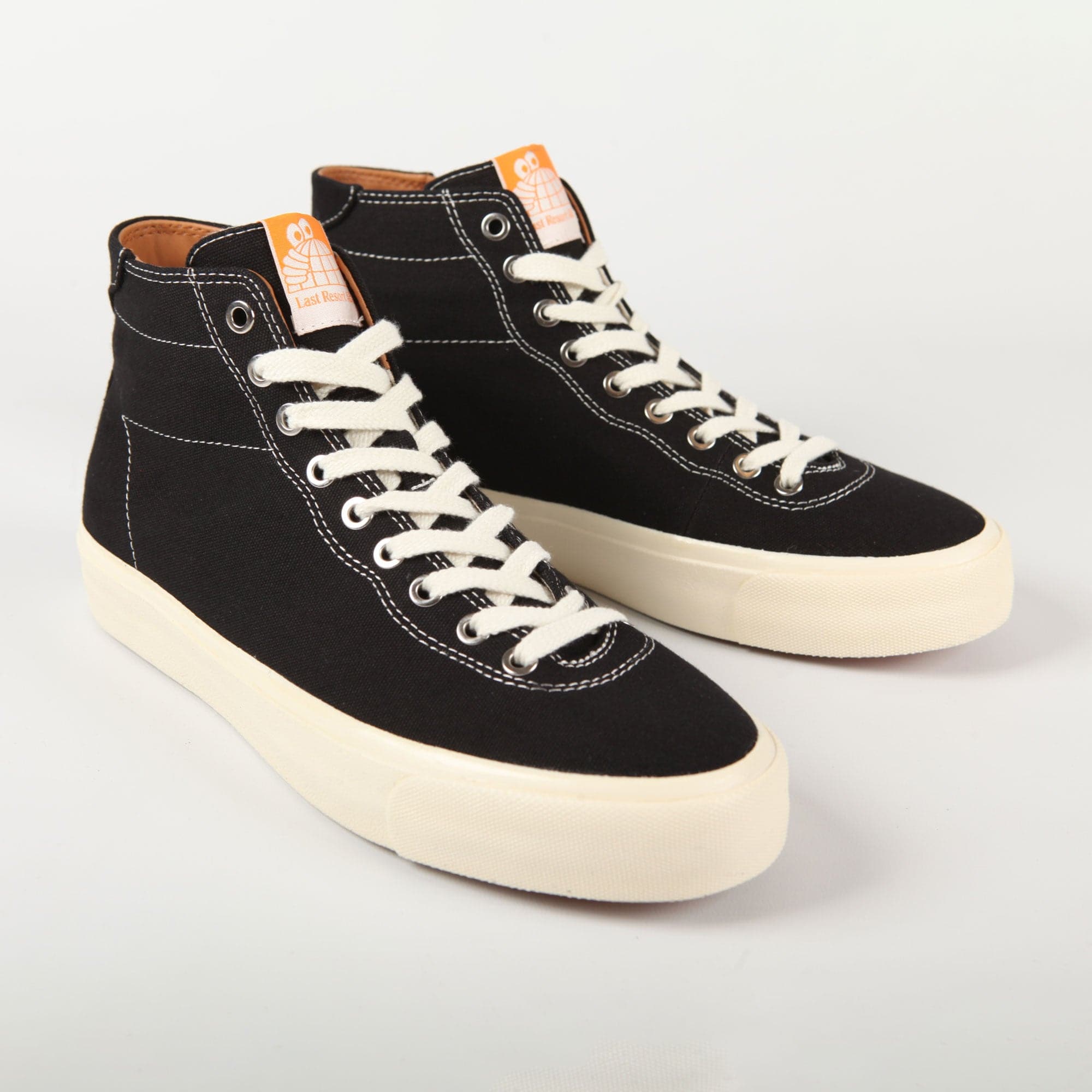 Last Resort 'VM001 Canvas Hi' Skate Shoes (Black / White)