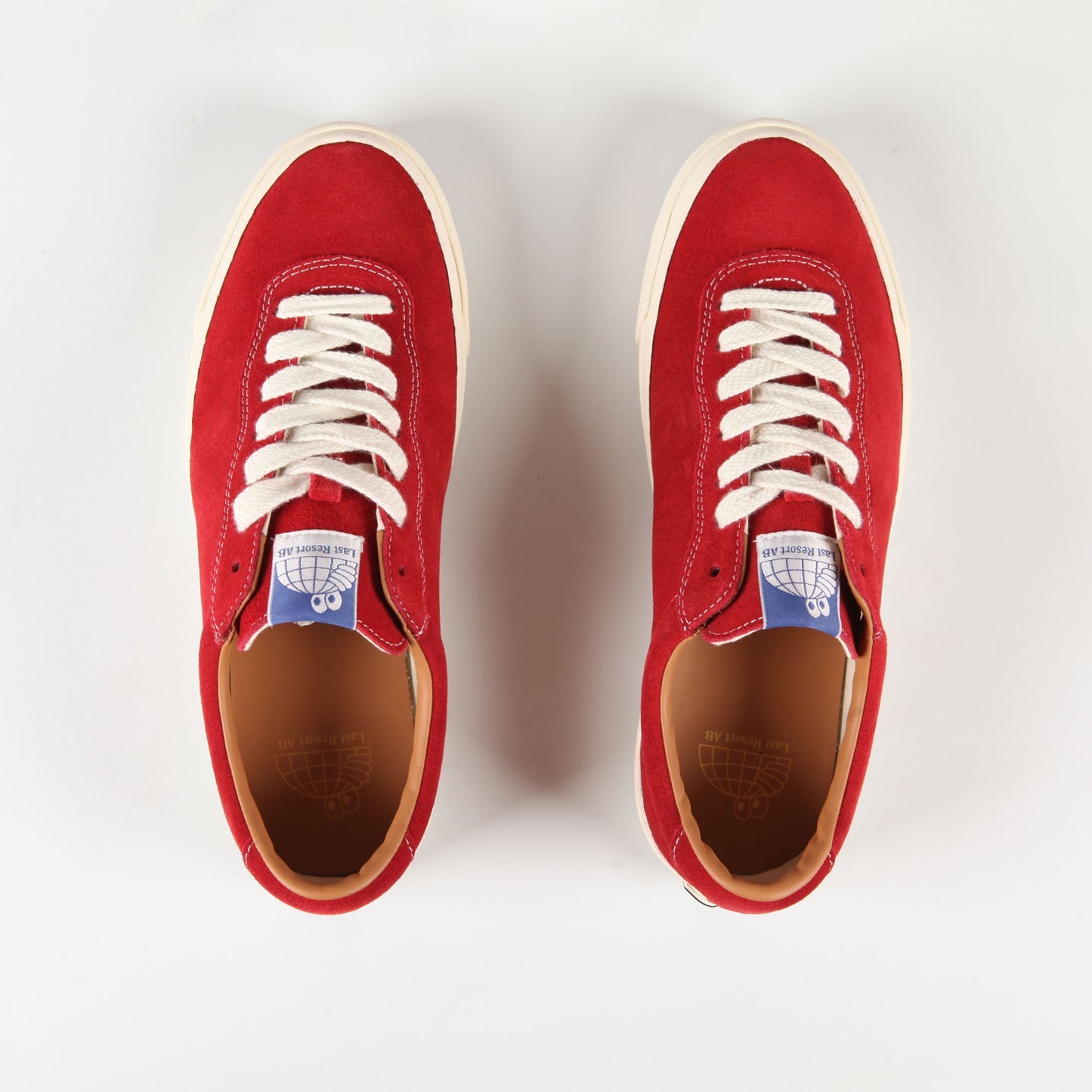 Last Resort 'VM001 Suede Lo' Skate Shoes (Old Red / White)