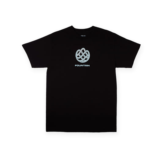 Fountain 'Logo' T-Shirt (Black)