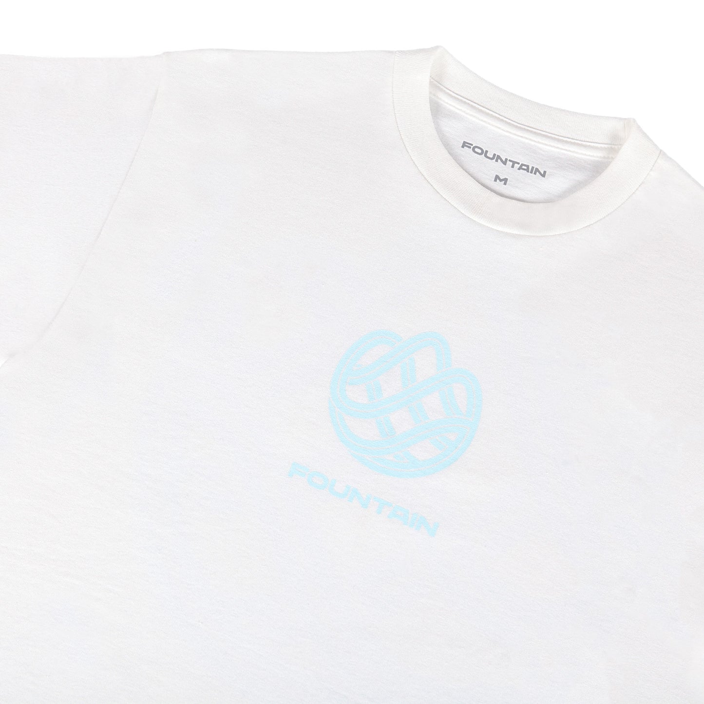 Fountain 'Logo' T-Shirt (White)