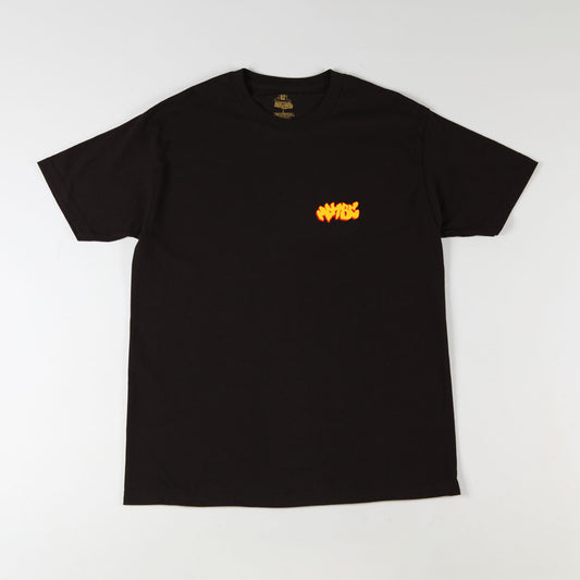 Maybe 'Rap Spray Chest Logo' T-Shirt (Black)
