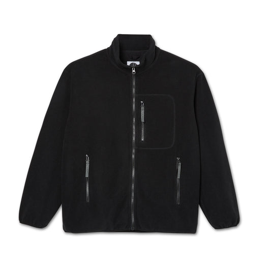 Polar 'Basic Fleece' Jacket (Black)