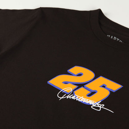 Quartersnacks 'Racer' T-Shirt (Black)