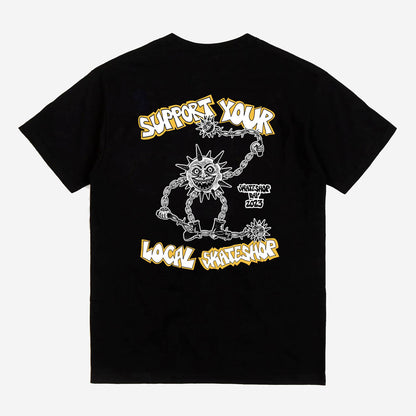 Skate Shop Day 'Gigliotti Logo' T-Shirt (Black)