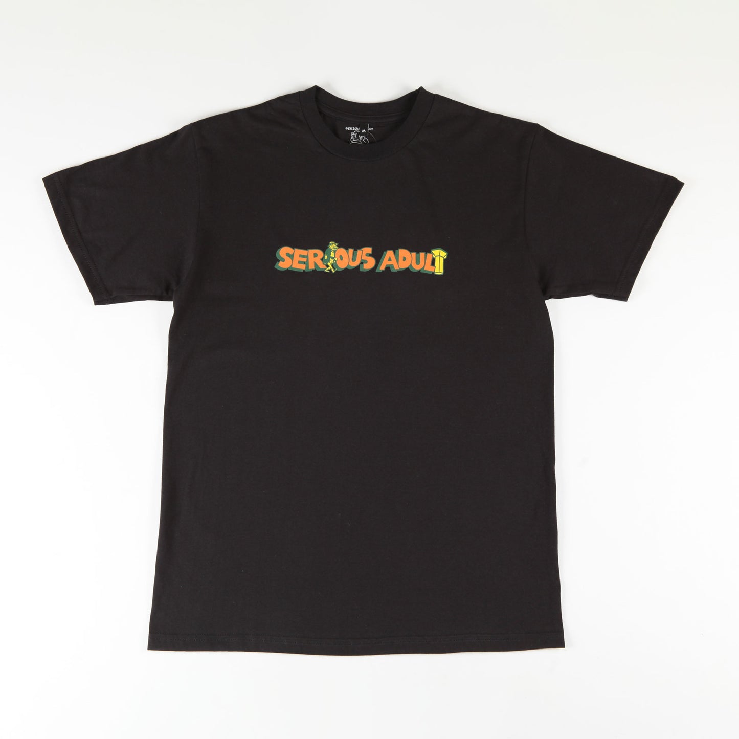 Serious Adult 'Rover' T-Shirt (Black)