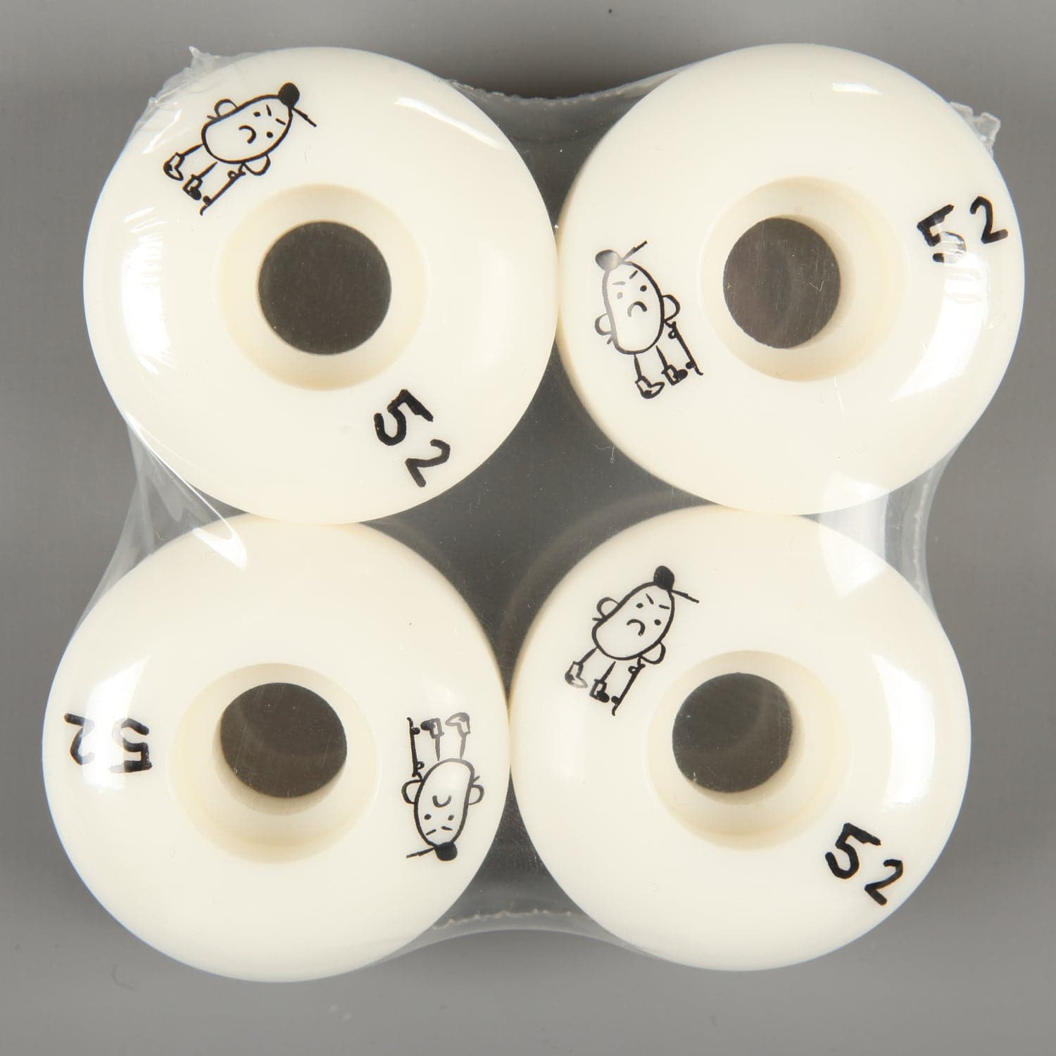 Shop Brand 52mm 99d Wheels (White)