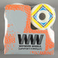 Wayward 'Waypoint' 52mm 101a Wheels (White / Yellow / Blue)